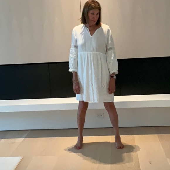 Tommy Bahama White Linen Dress - Picture 1 of 11